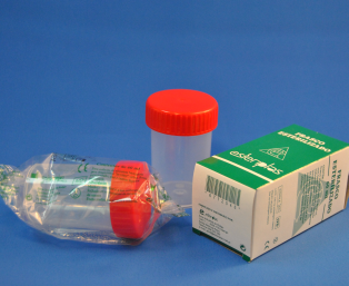 Container 60ml, mod. N, Sterile, Individual box - carton 380 uni