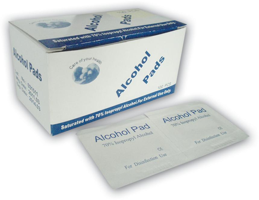 Alcohol Prep Pads - box 100