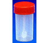 Spoon container 60ml  screw cap - box 600 uni